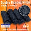 Dock Lines for Boats 3/8" x 15ft, 4 Pack Double