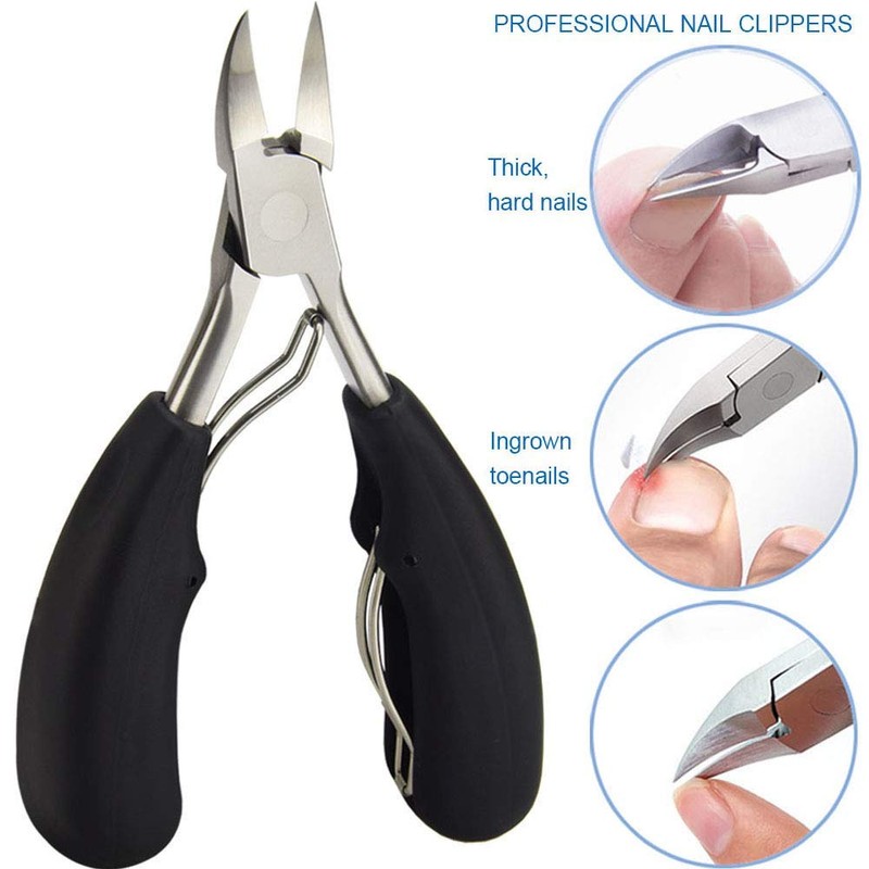 Premium Toenail Clippers Large Heavy Duty Toe nail Clippers for