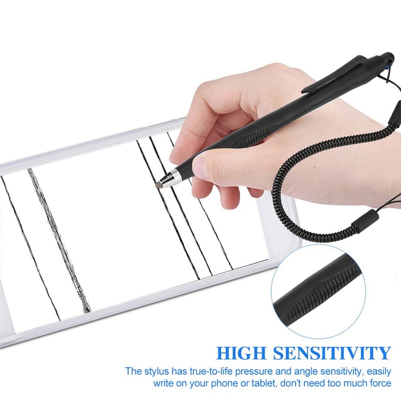 2 Pcs Resistive Touch Screen Pen, Stylus Pen with Spring