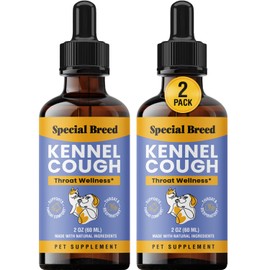 Throat Wellness Support for Dogs and Cats, 2oz (2 Pack)