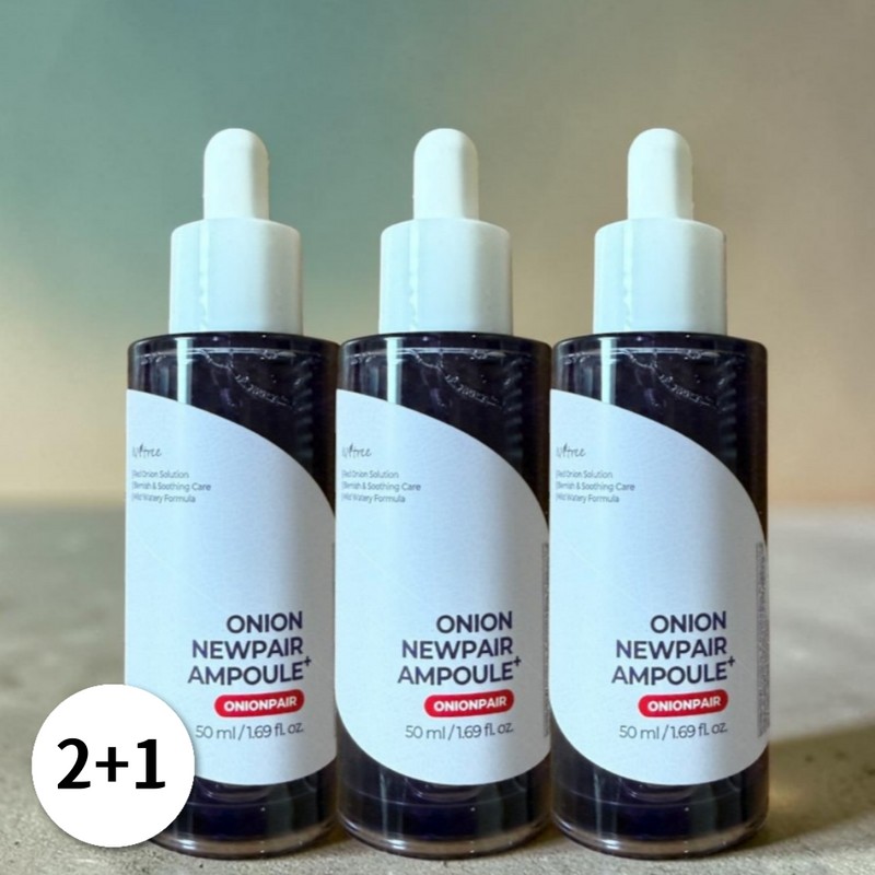 Isntree Onion New Fair Ampoule Plus 50ml 3pcs / 이즈앤트리