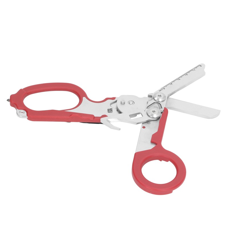 Folding Scissors Stainless Steel Clear Scale Wind Breaker Cutter Wrench