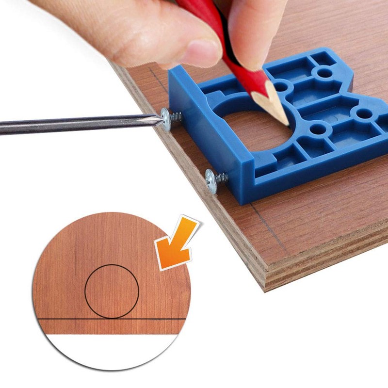 35mm Concealed Hinge Drilling Jig Hinge Jig Hole Forstner Guide