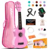 ADM Ukulele for Beginners Hawaiian Wood Ukelele Kit for Kids