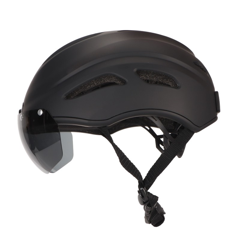 Smart Bicycle Helmet 4K HD Camera Magnetic Goggles Emergency Storage