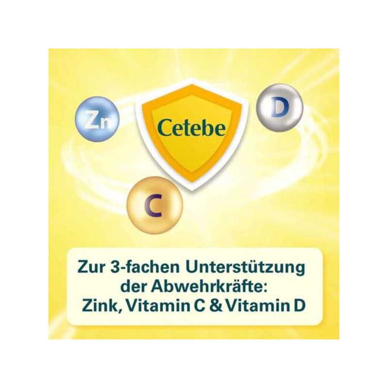 세테베 Cetebe 비타민C+비타민D3+아연 30캡슐 Cetebe Vitamin C + Vitamin D3