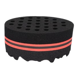 Cepillo de Esponja para el Cabello,Esponja con Agujeros Grandes para Bobina Afro,Cepillo de Esponja con Ondas Afro para Mujeres y Hombres,Herramienta de Peinado de Rizos para