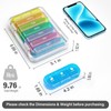 Vikie Weekly Pill Organizer 3 Times a Day, MORN NOON