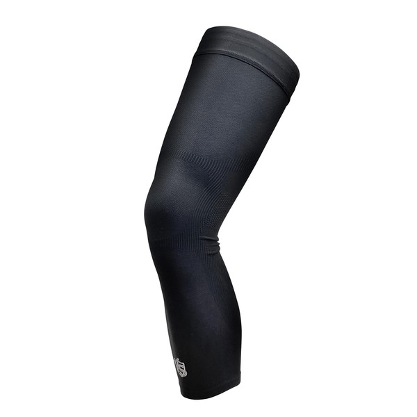 Vital Salveo - Germanium Recovery Compression Outdoor Full Leg Long Knee Sleeve for Basketball, Football, Knee Pain, Joint Pain, Arthritis (1 piece)-XL