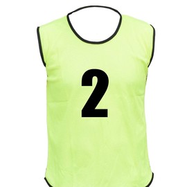 15 MESH BIBS FOOTBALL TRAINING SPORTS BIBS NUMBERED (1-15 OR number of your choice) Front/Back OR Front & Back (Yellow (Front & Back), Adult (Men's Large-XL))