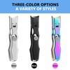German Grip Nail Clippers with Catcher File & Safety Lock,