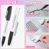 Sepamoon 240 Pack Dry Erase Markers Bulk Chisel Tip Whiteboard