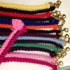 Horse/Pony Cotton Lead Rope with Brass Clip 1.8m (Bottle Green)