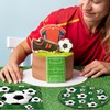 Actoridae 40Pcs Soccer Party Decorations Disposable Boys and Men’s Soccer