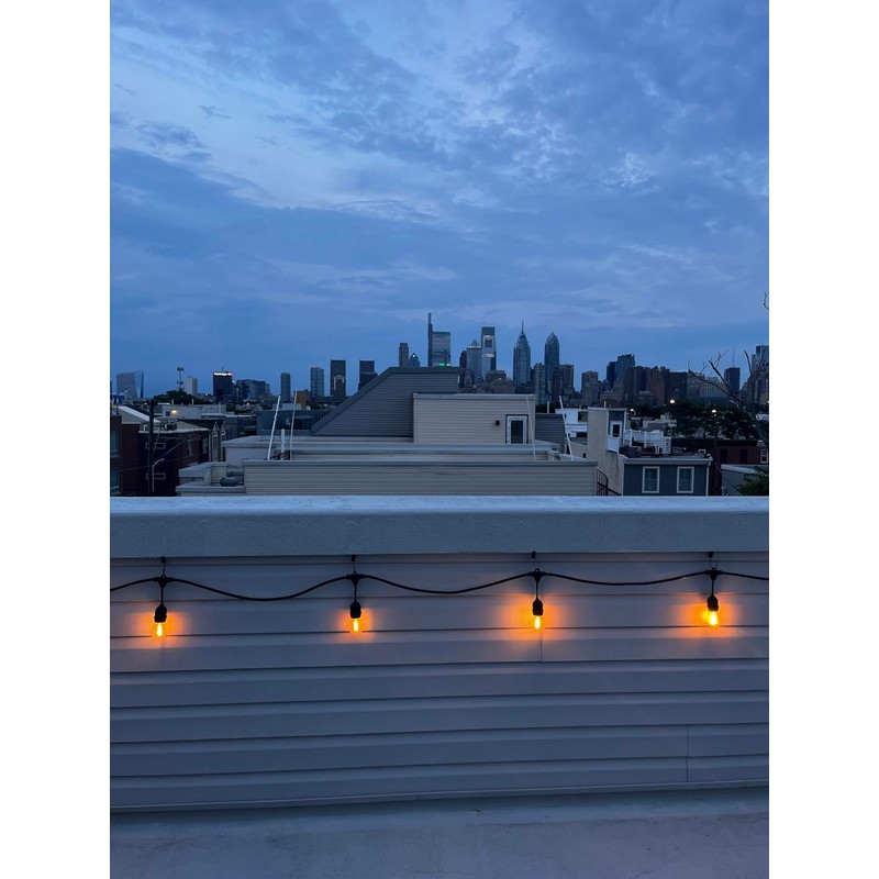 Light Clips Hanging Hooks Clip: 50 Pack Outdoor Hanging Lights