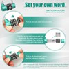NBYT Letter Combination Padlock,Short Word or Acronym Lock, Gym Changing