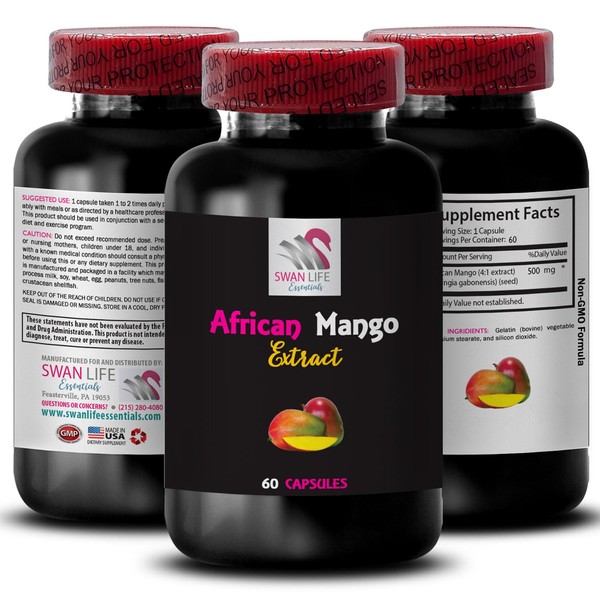 AFRICAN MANGO SUPPLEMENTS - African Mango Complex, Seed Blend, Support,