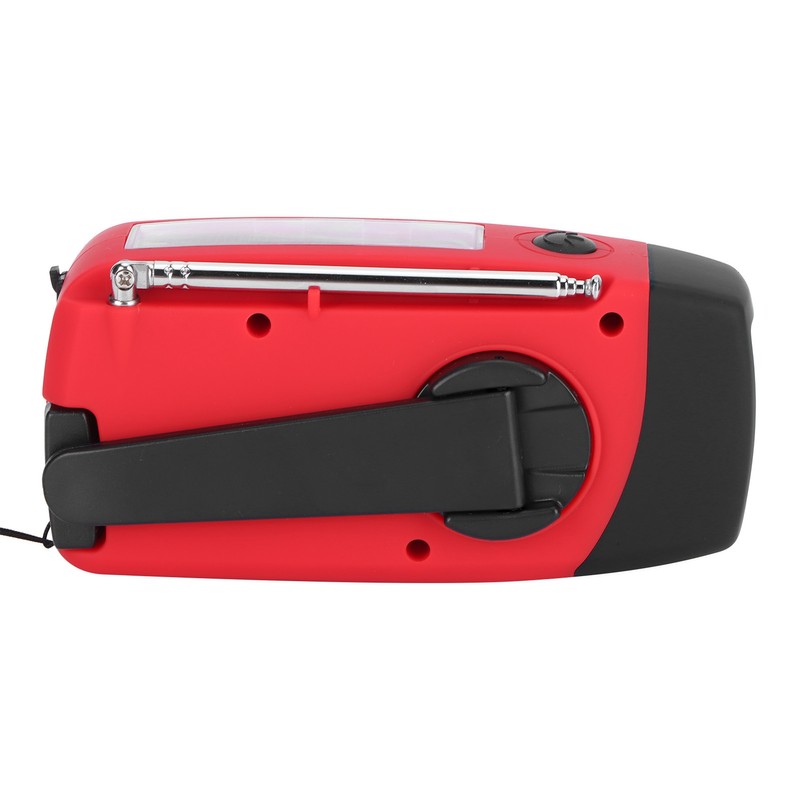 QQT088 ABS Solar Energy Emergency Multifunction Hand Crank Radio Support