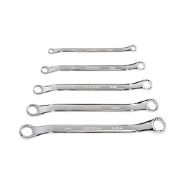 TEKTON 45-Degree Offset Box End Wrench Set, 5-Piece (1/4-13/16 in.) | WBE23005