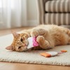SmartyKat (2 Count Tea Teazers Catnip Cat Toys - Pink/Orange,