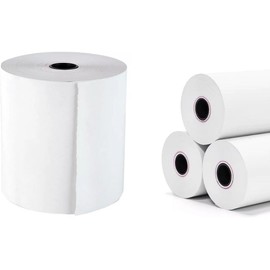 (10 Rolls) 3 1/8" x 230ft Thermal Paper Rolls- BPA Free 80mm, Receipt Paper Rolls For POS Systems, Cash Register, Square Terminal, Clover, Epson TM-T88V, Star TSP100III