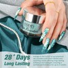 eodci EODCI Glitter Green Dip Powder, 1OZ Pro Nail Dip