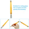 LDEXIN Glass Cutter Kit, Tungsten Scribe Engraving Pen, Pencil Design
