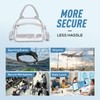 TOURIT Stadium Approved Clear Lunch Bag Transparent Bag with Adjustable