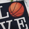 Basketball Pillow Covers Sports Cushion Covers 18 X 18 Black