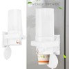 Disposable Paper/Plastic Cup Dispenser Holder Adjustable 40-50Pcs Cups Container with