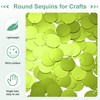 M METERXITY 450-Pack Flat Round Sequins for Crafts, 50g 20mm
