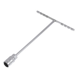 HOPESPANNER Universal 28x18cm Socket Wrench Durable Spanner Socket Remover Alloy Steel 1 Pc Hexagon 19mm for Car Motorcycle Dirtbike T-Handle Wrench Sleeve