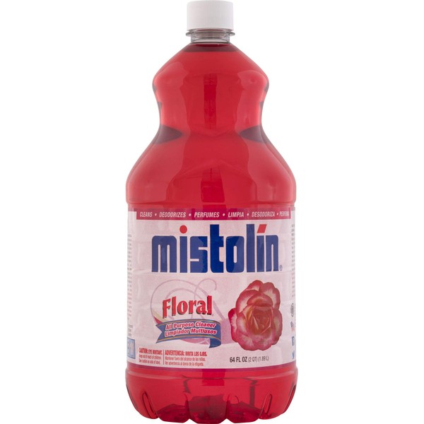 Mistolin Floral, All Purpose Cleaner, 64 Fl Oz, Longer Lasting