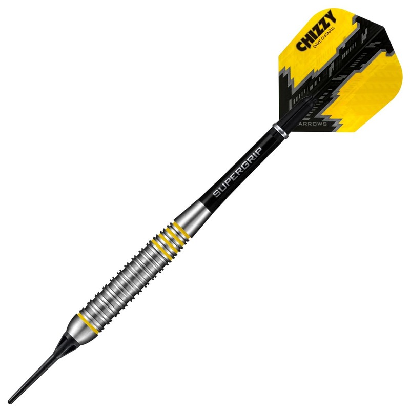 Harrows Soft Darts Dave Chisnall Chizzy Brass Tungsten Look Softtip