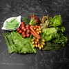 Deco Woerner Decorative Dummy Salad Leaves Set Green Food Dummy