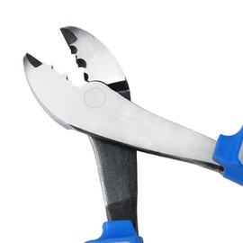 SPEEDWOX Electrical Pliers, 8-Inch Terminal Crimp Pliers with Wire Cutter, Wire Crimper Cutting Tool for Insulated and Non-Insulated terminals and connectors