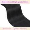 Ponytail Extension,26" Claw Clip in Ponytail Hair Extensions,Long Straight Hair