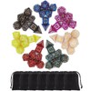 CiaraQ DND Dice Set -7 X 7 Dragon Pattern Polygonal