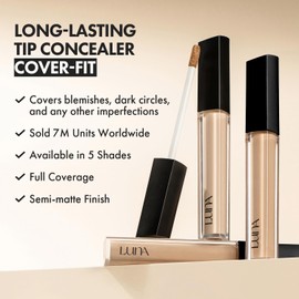 LUNA [LUNA]Long Lasting Tip Concealer Cover-Fit (6 colors)