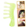 WOONEKY Scalp Gua Sha Massage Comb Resin Scalp Massager for