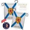 Breeze Decor Nova Scotia Garden Flag Set with Stand Canada
