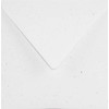 100 Ecru Square Envelopes Pointed Flap 155 x 155 mm