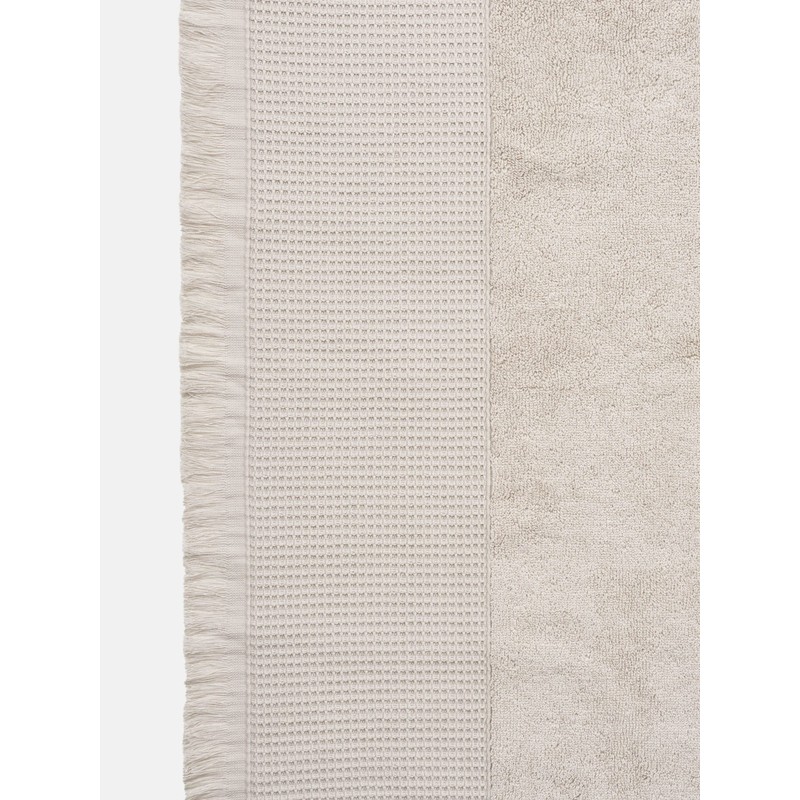 Linen House Aria Cotton/Bamboo Sand Hand Towel - 550 GSM