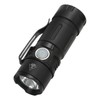 800LM Mini Flashlight Small Pocket EDC Light USB Rechargeable Keychain
