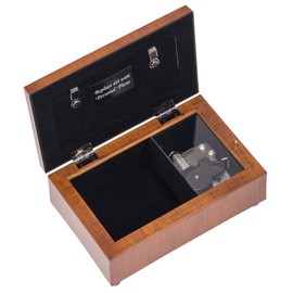 Cottage Garden Danny Boy Woodgrain Petite Music Box/Jewelry Box Plays Irish Eyes