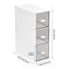 DearCal Tea Storage Boxes - Tea box with 3 Drawers-