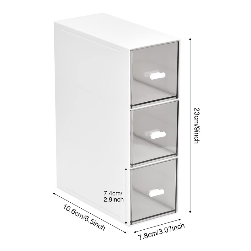 DearCal Tea Storage Boxes - Tea box with 3 Drawers-