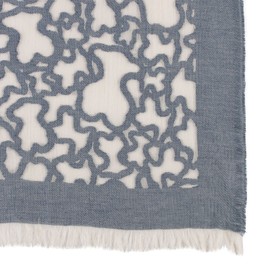 Tous Unisex 2000786333 Fashion Scarf, Jeans, n/a, jeans colour