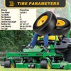 13x5.00-6 Flat Free Tire and Wheel Lawn Mower Tires, 13x5.0-6