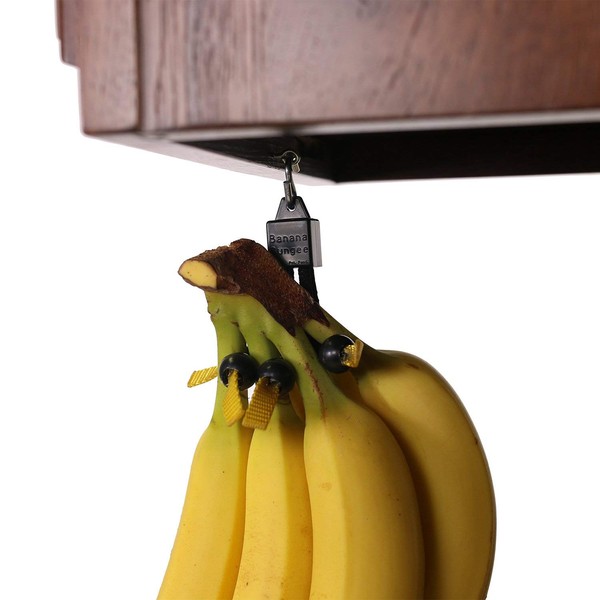 Banana Bungee Black Banana Hook Holder, Made in USA; Multiple